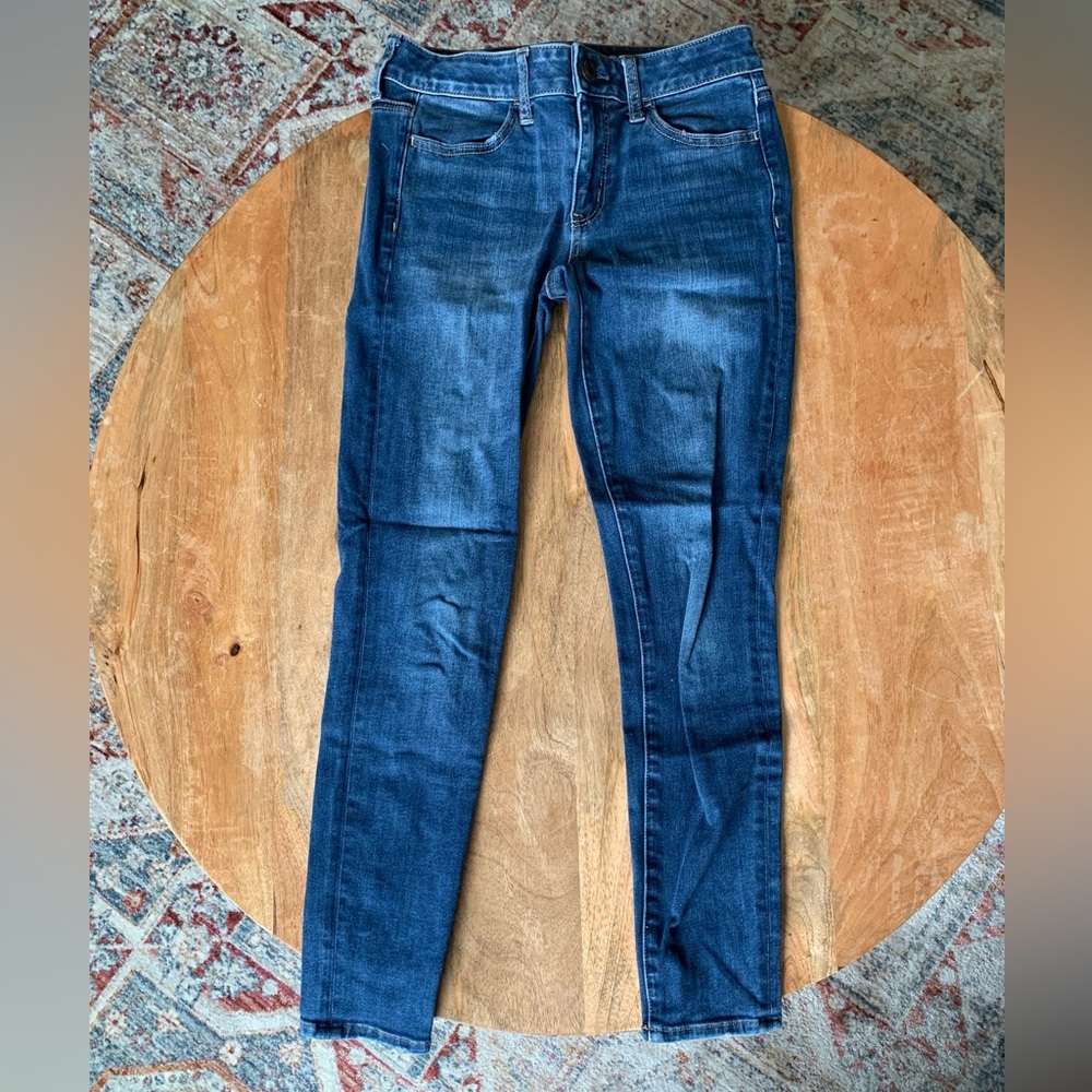American Eagle Jeans Jegging 360 Ne(x)t Level Stretch Size 4 Short